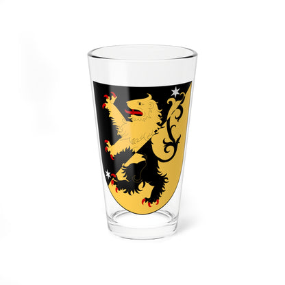 Västergötland vapen (Sweden) (Coat of Arms) Pint Glass 16oz