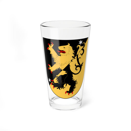 Västergötland vapen (Sweden) (Coat of Arms) Pint Glass 16oz