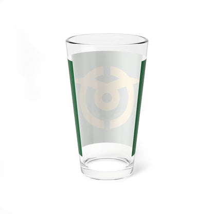 Flag of Kumenan Okayama (Japan) Pint Glass 16oz