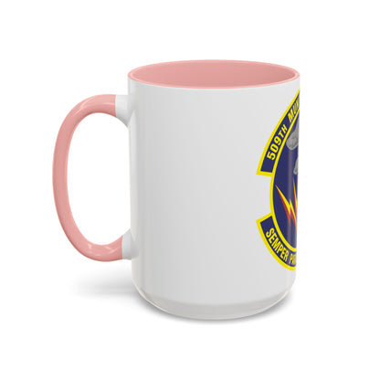 509th Munitions Squadron (U.S. Air Force) Accent Coffee Mug