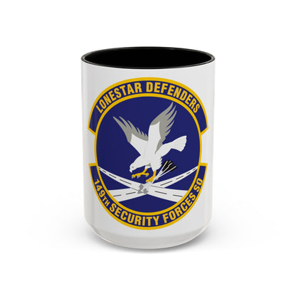 149th Security Forces Squadron (U.S. Air Force) Accent Coffee Mug