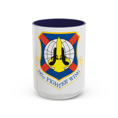 187th Fighter Wing (U.S. Air Force) Accent Coffee Mug