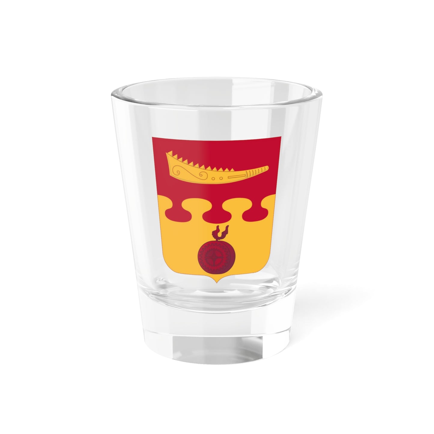 675th Airborne Field Artillery Battalion v2 (U.S. Army) Shot Glass 1.5oz