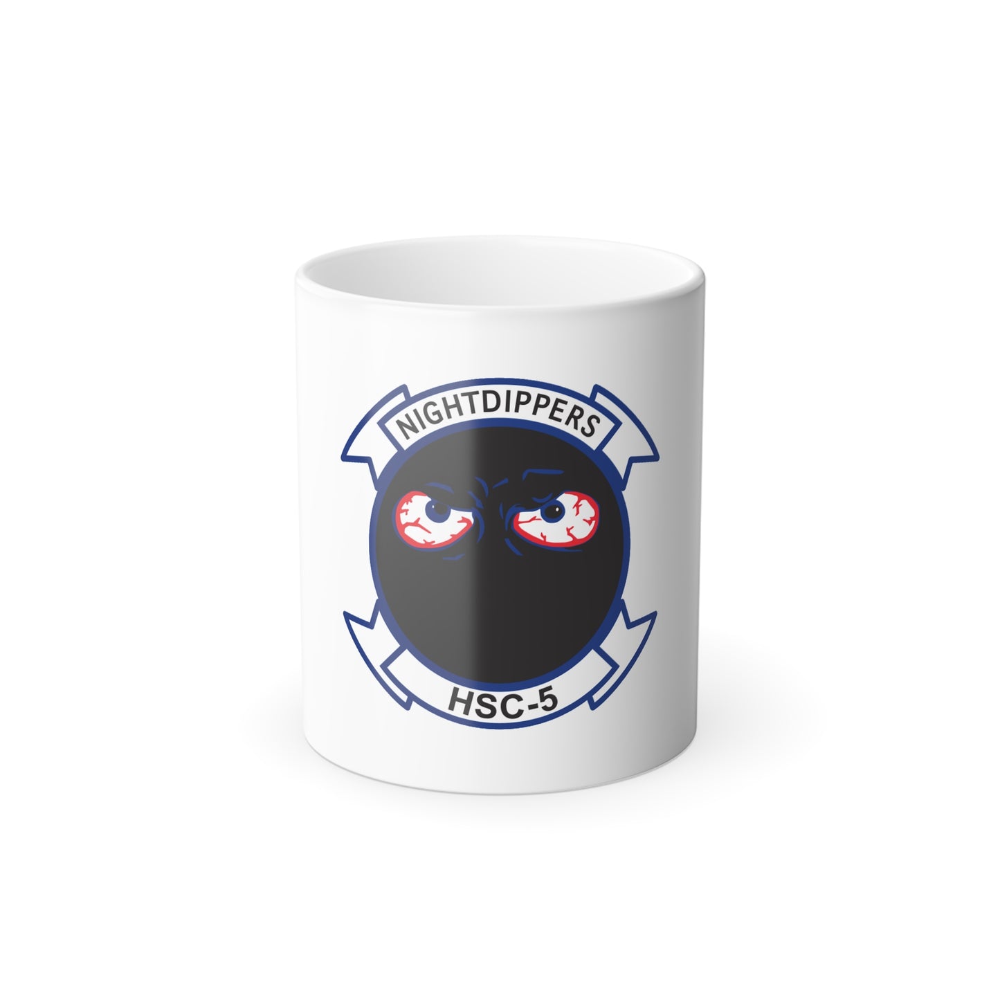 Navy Nightdippers HSC 5 (U.S. Navy) Color Changing Mug 11oz