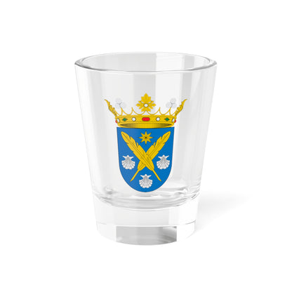 Escudo del marquesado de Iria Flavia (Spain) (Coat of Arms) Shot Glass 1.5oz