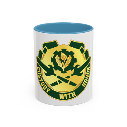 290 Military Police Brigade (U.S. Army) Accent Coffee Mug