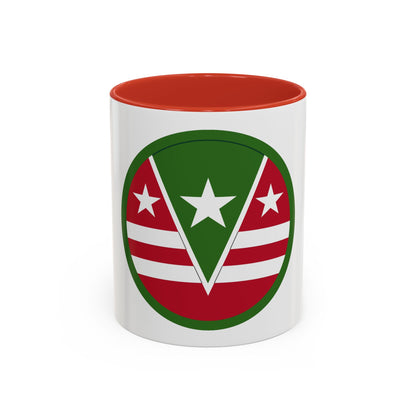 124 Regional Support Command (U.S. Army) Accent Coffee Mug