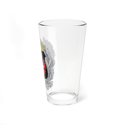 Emblem of the GRU (Russia) (Coat of Arms) Pint Glass 16oz