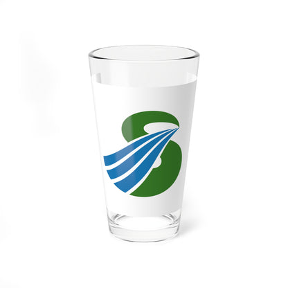 Flag of Satsumasendai Kagoshima (Japan) Pint Glass 16oz