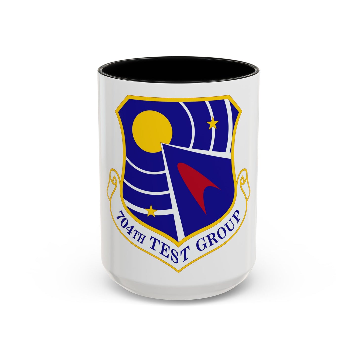 704 Test Group AFMC (U.S. Air Force) Accent Coffee Mug