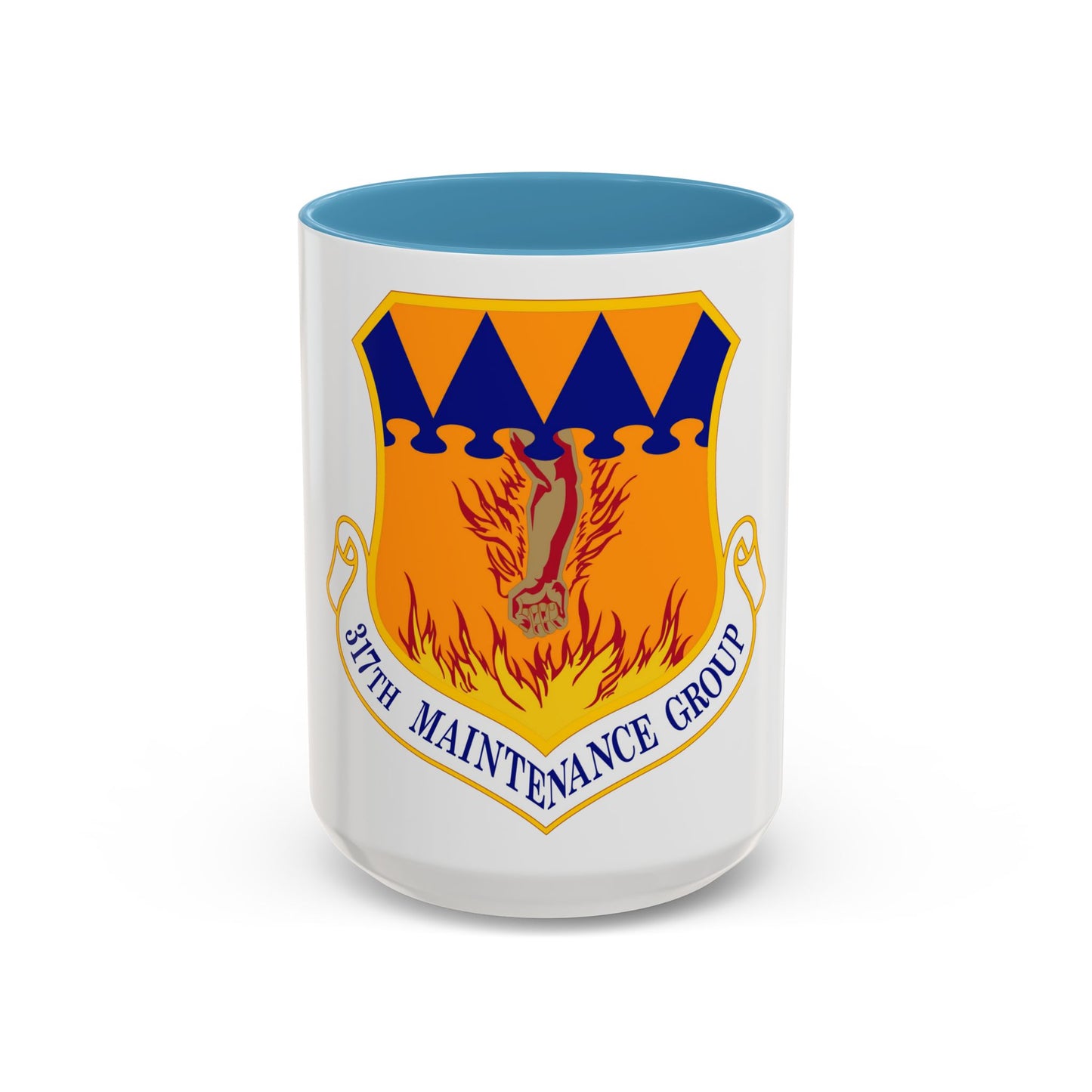 317 Maintenance Group AMC (U.S. Air Force) Accent Coffee Mug