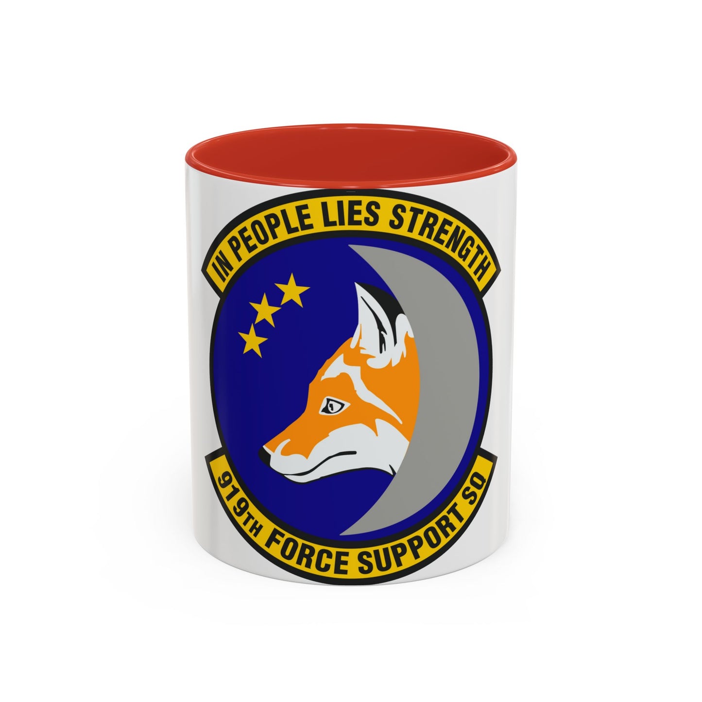 919th Force Support Squadron (U.S. Air Force) Accent Coffee Mug