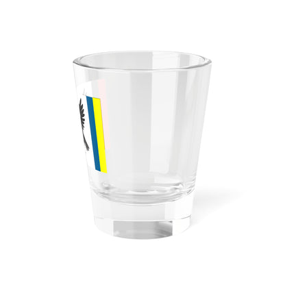 Flag of Ivano Frankivsk Oblast Ukraine - Shot Glass 1.5oz