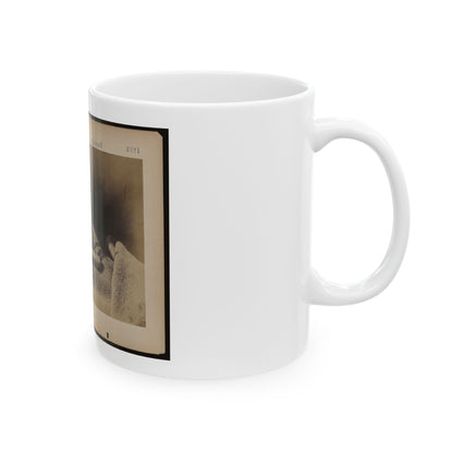 Expedients For Crossing Streams, Pocket Auger Used To Construct The Frames Of The Blanket Boats (U.S. Civil War) White Coffee Mug