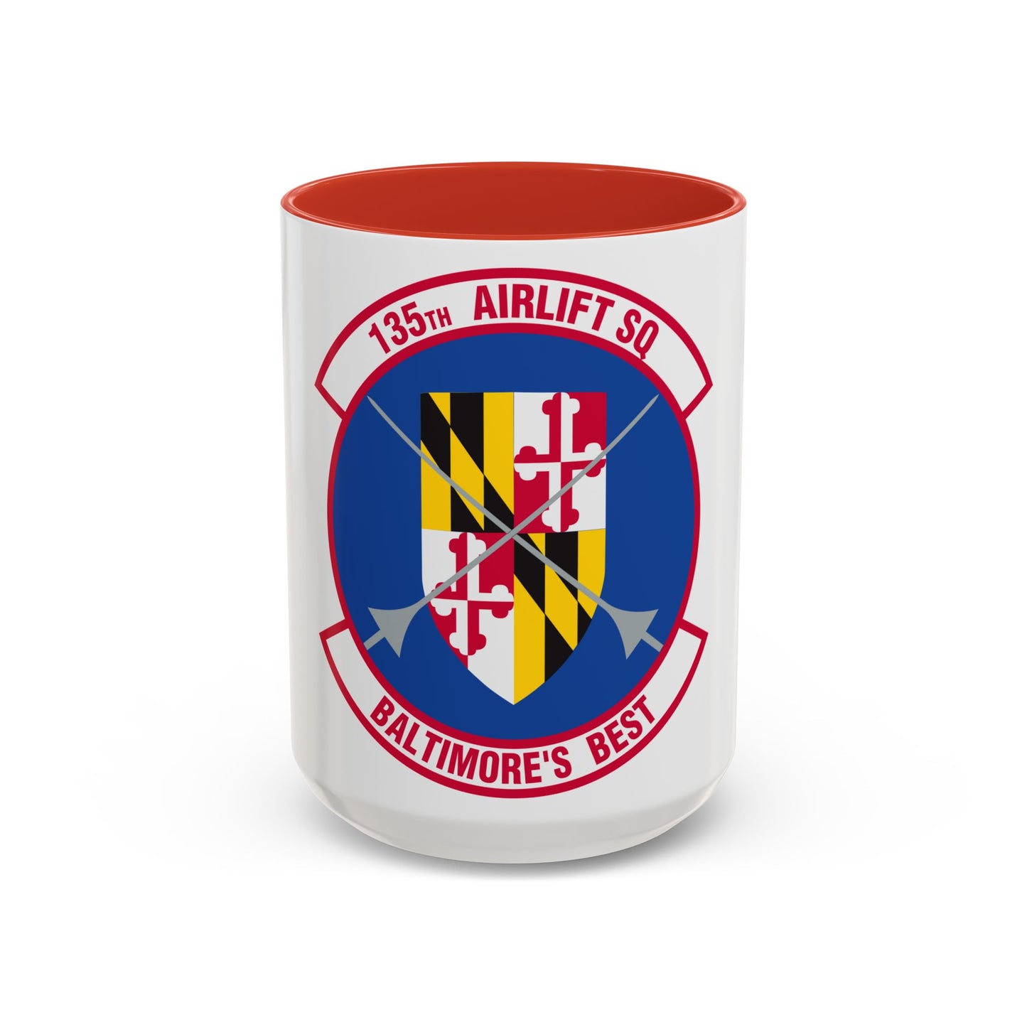 135 Airlift Squadron (U.S. Air Force) Accent Coffee Mug