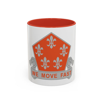 5 Signal Battalion (U.S. Army) Accent Coffee Mug