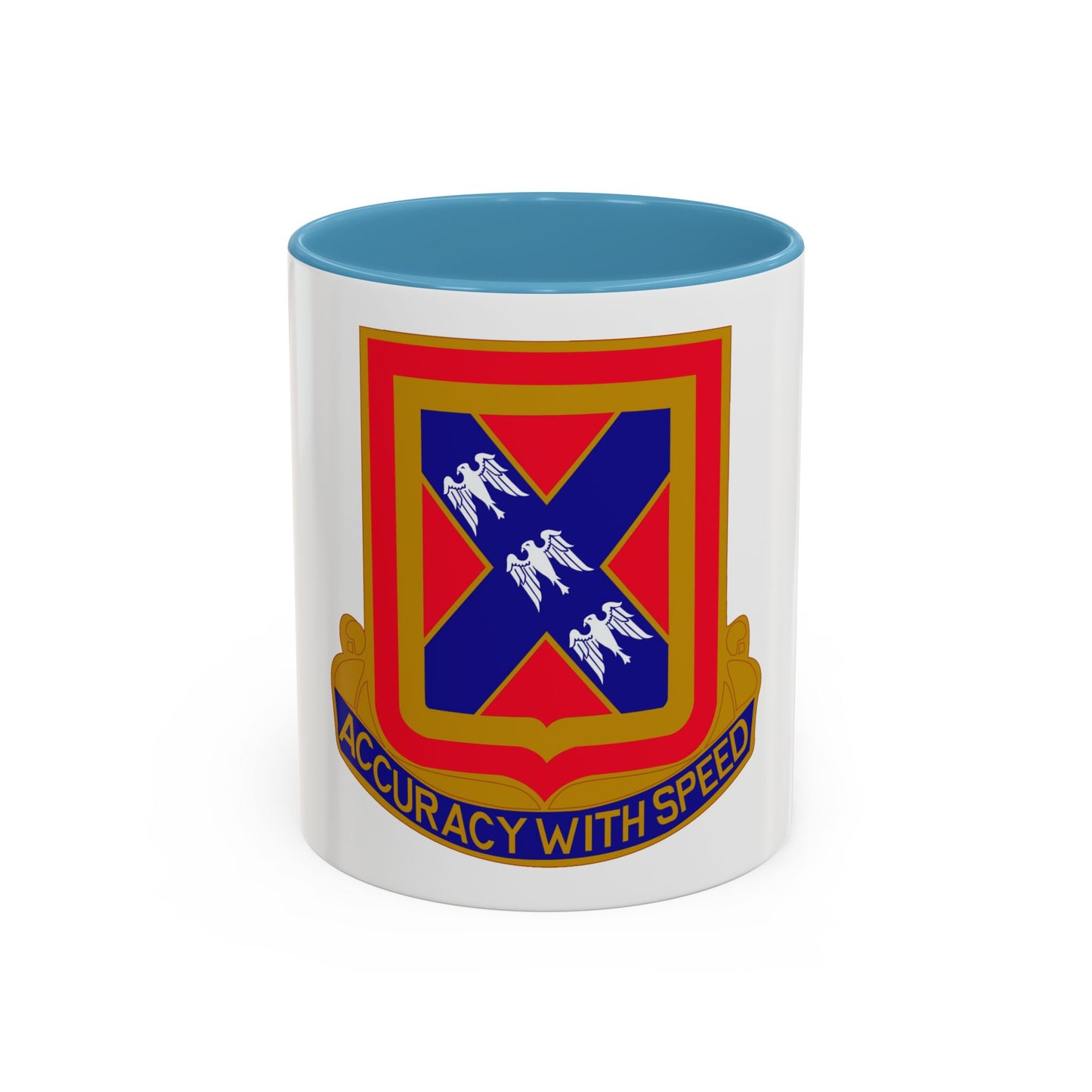 987th Field Artillery Battalion (U.S. Army) Accent Coffee Mug