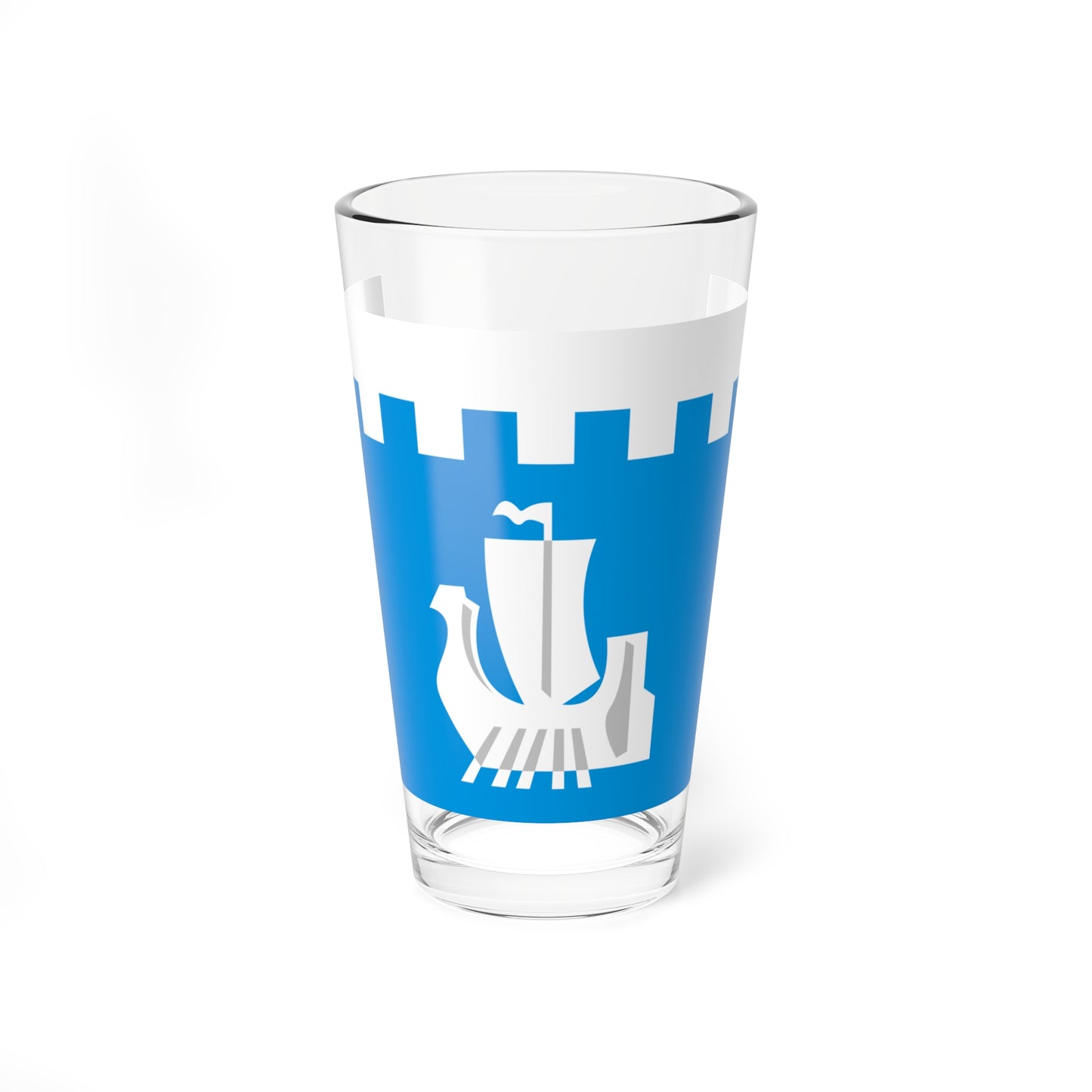 Flag of Podosinovsky rayon Kirov oblast (Russia) Pint Glass 16oz