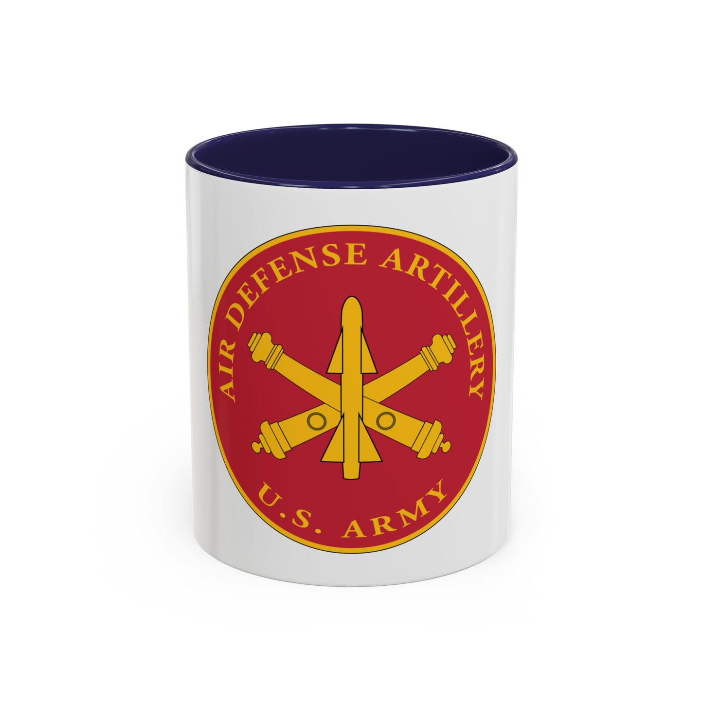 USAADAPLAQUE Air Defense Artillery Branch (U.S. Army) Accent Coffee Mug