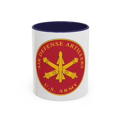 USAADAPLAQUE Air Defense Artillery Branch (U.S. Army) Accent Coffee Mug