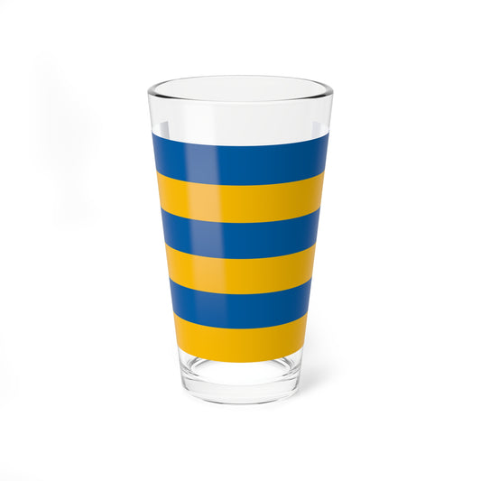 Flag of Szolnok 1941 (Hungary) Pint Glass 16oz