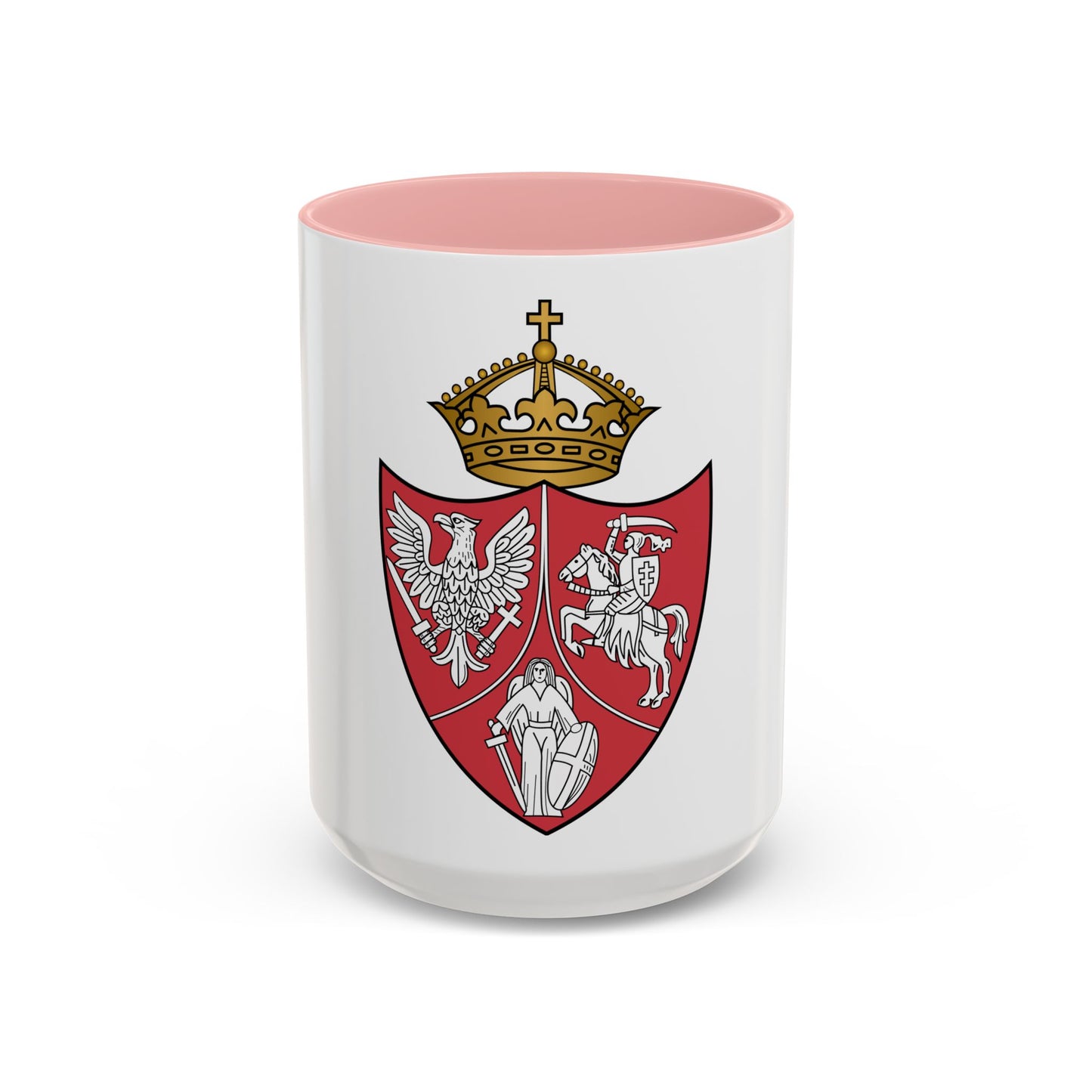 Coat of arms of the January Uprising - Accent Coffee Mug