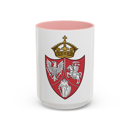 Coat of arms of the January Uprising - Accent Coffee Mug