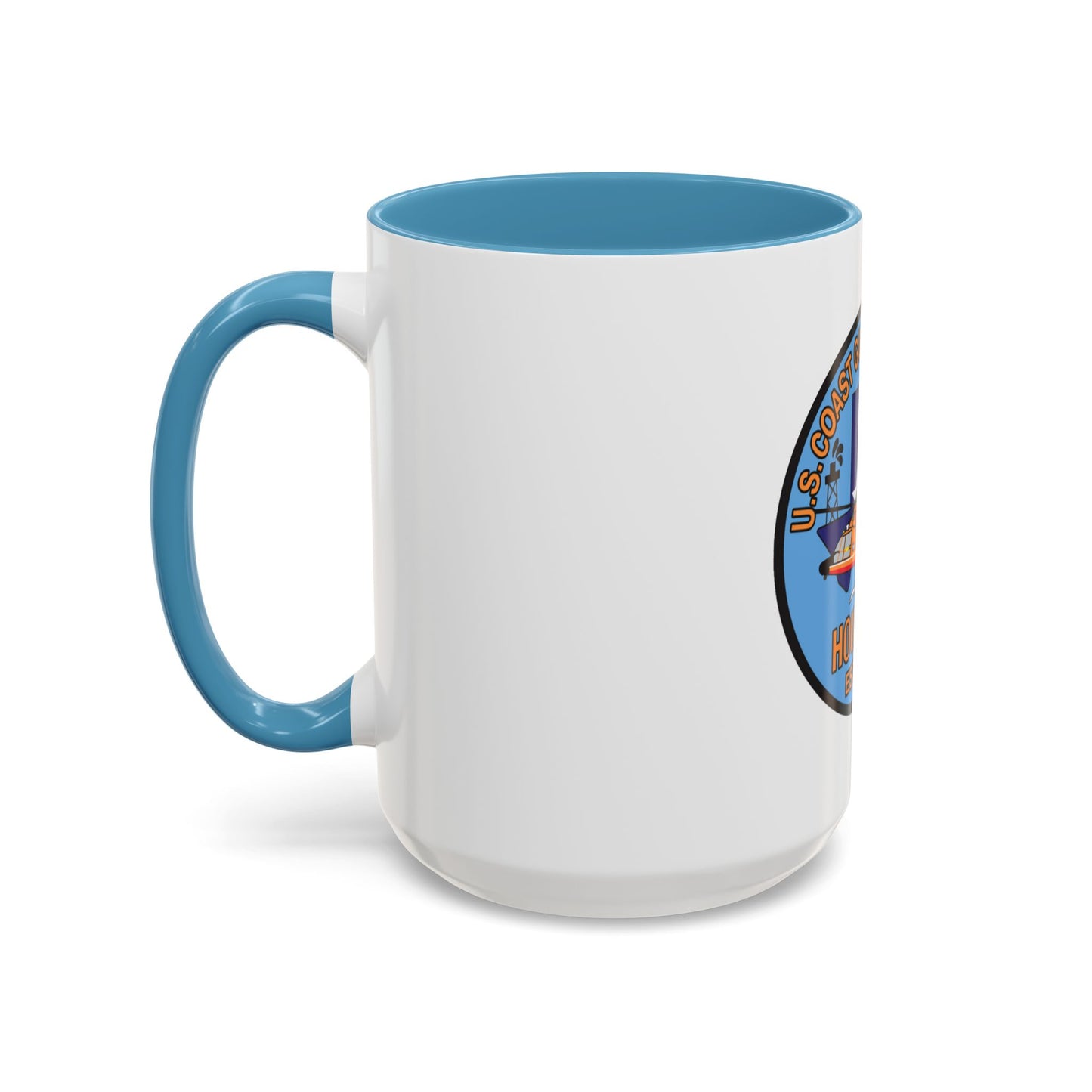USCG Air Station Houston 2 (U.S. Coast Guard) Accent Coffee Mug