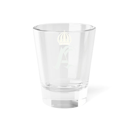 Imperial Monogram of Empress Amélia of Brazil (Brazil) (Coat of Arms) Shot Glass 1.5oz