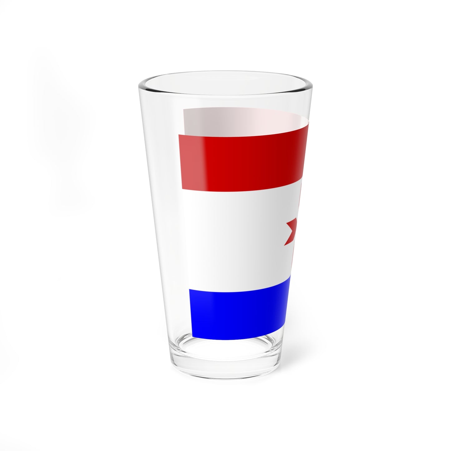 Flag of Mordovia alternative (Russia) Pint Glass 16oz