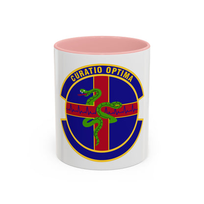 412 Healthcare Operations Squadron AFMC (U.S. Air Force) Accent Coffee Mug