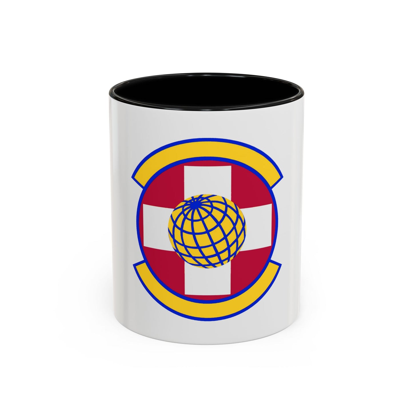 49 Healthcare Operations Squadron AETC (U.S. Air Force) Accent Coffee Mug