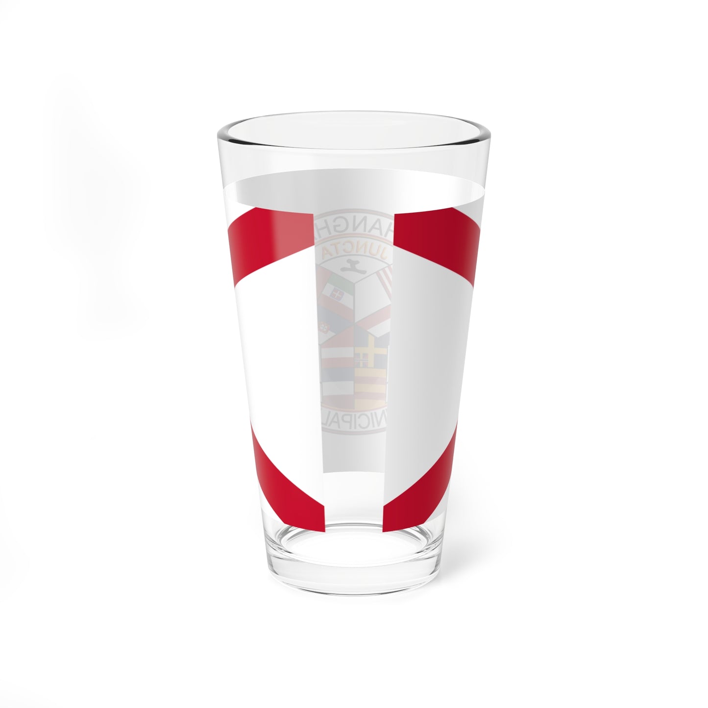 Flag of the Shanghai International Settlement (China) Pint Glass 16oz