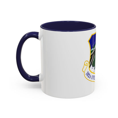 102d Intelligence Wing (U.S. Air Force) Accent Coffee Mug