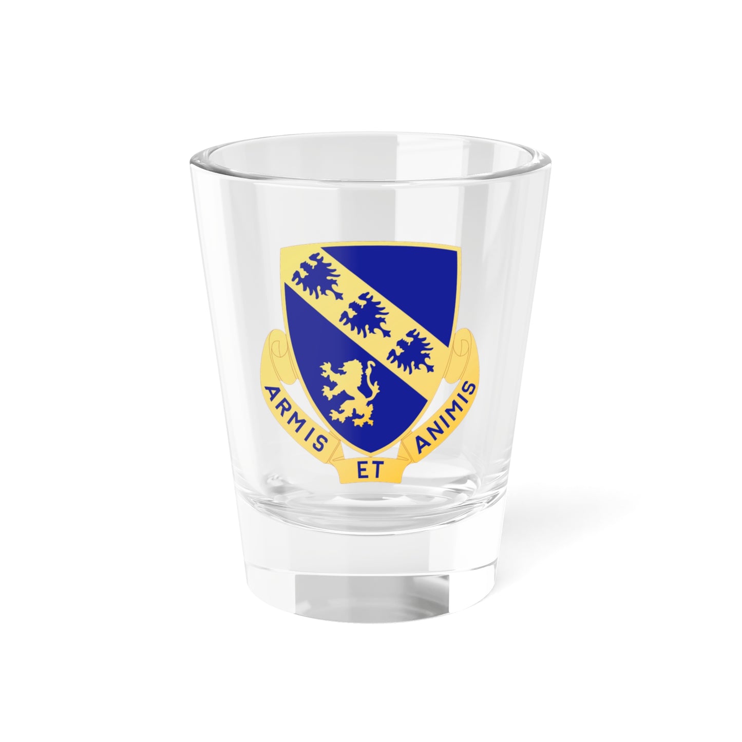 317th Infantry Regiment (U.S. Army) Shot Glass 1.5oz