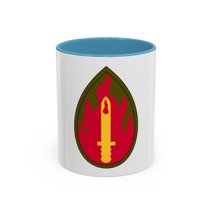 63rd Infantry Division SSI (U.S. Army) Accent Coffee Mug