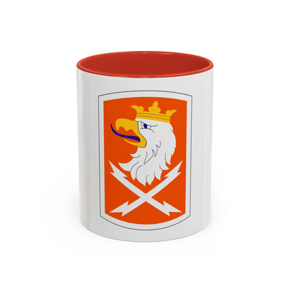 22 Signal Brigade (U.S. Army) Accent Coffee Mug