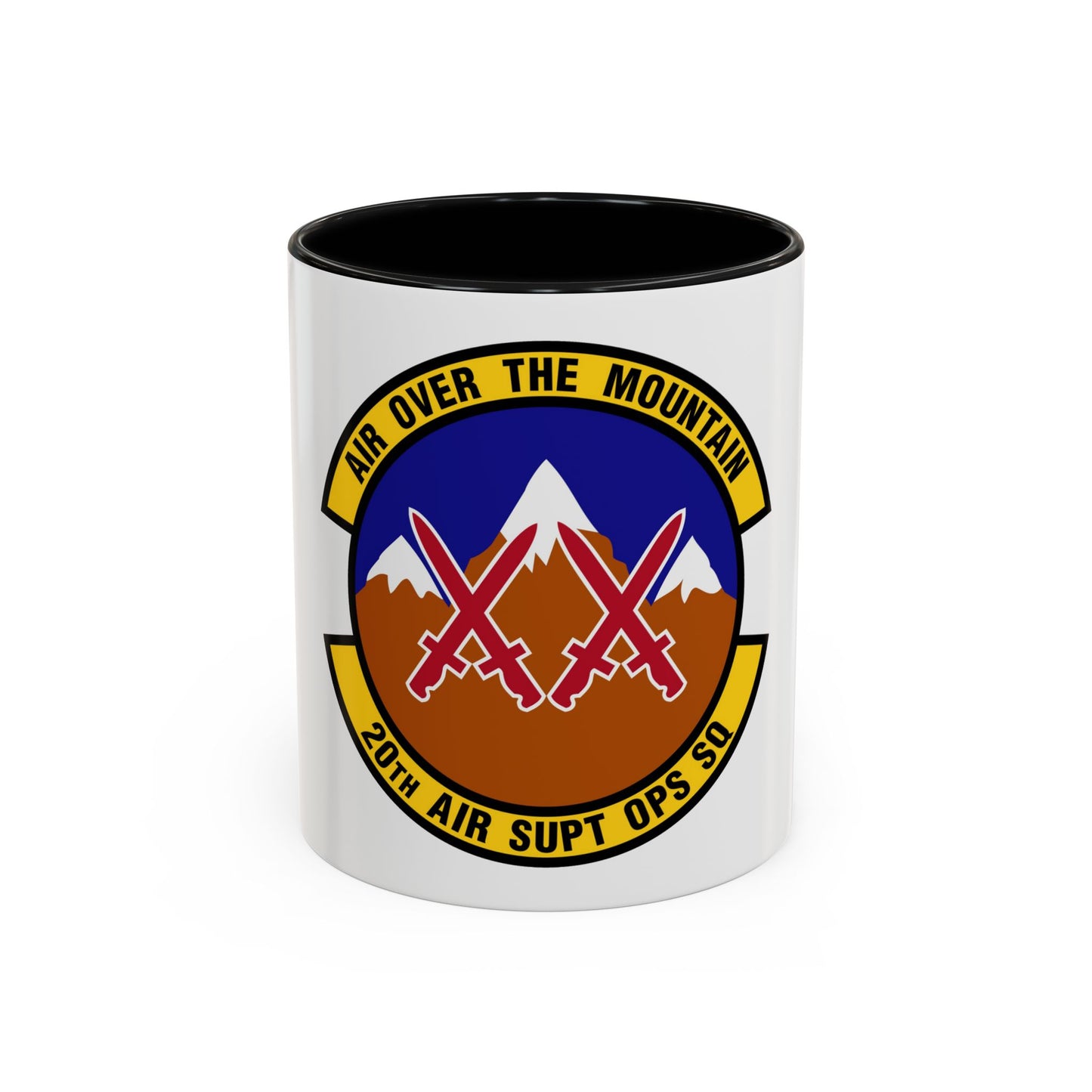 20 Air Support Operations Squadron ACC (U.S. Air Force) Accent Coffee Mug