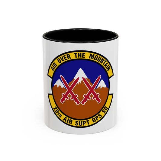 20 Air Support Operations Squadron ACC (U.S. Air Force) Accent Coffee Mug