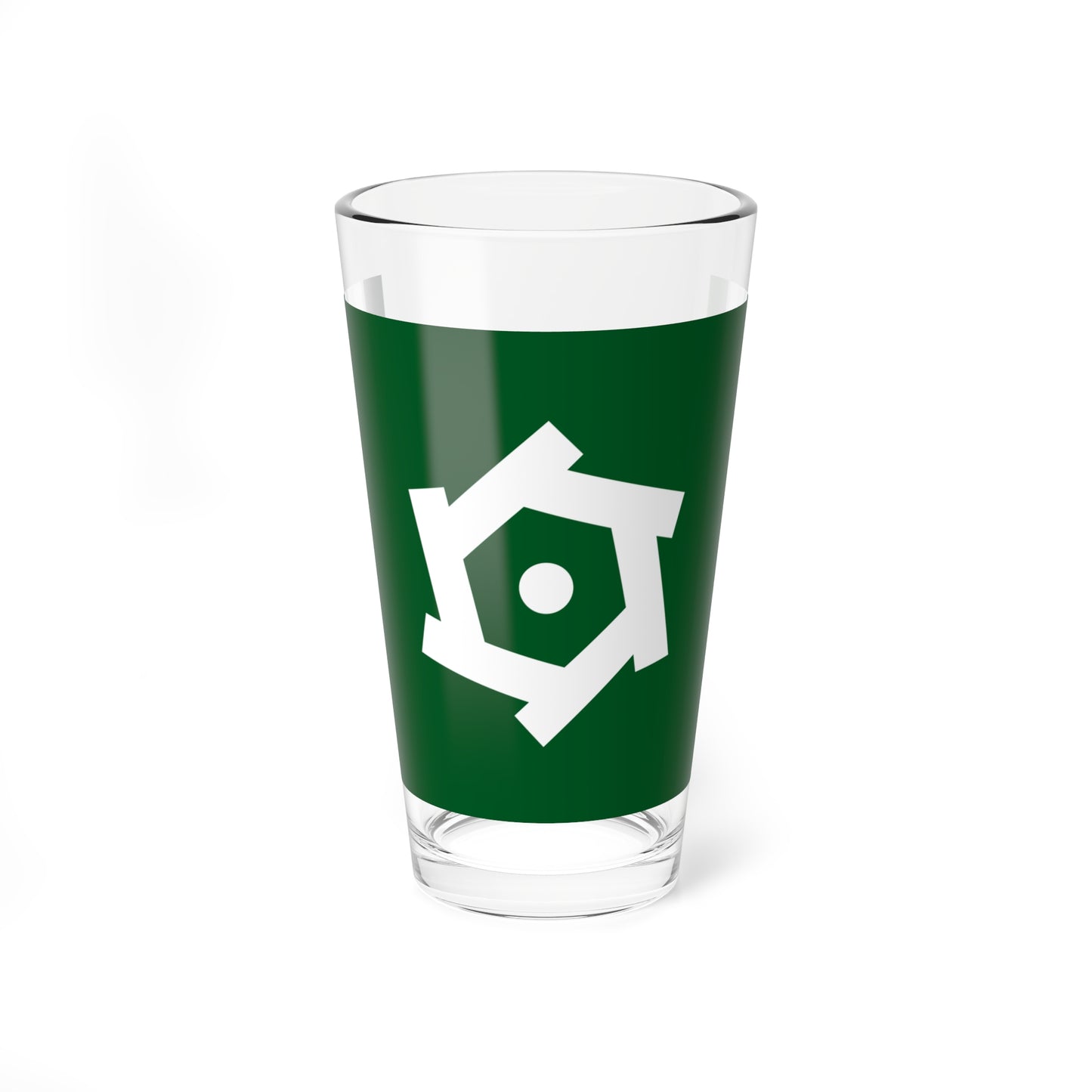 Flag of Mugegawa Gifu 1966-2005 (Japan) Pint Glass 16oz