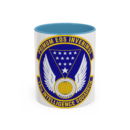 13 Intelligence Squadron ACC (U.S. Air Force) Accent Coffee Mug