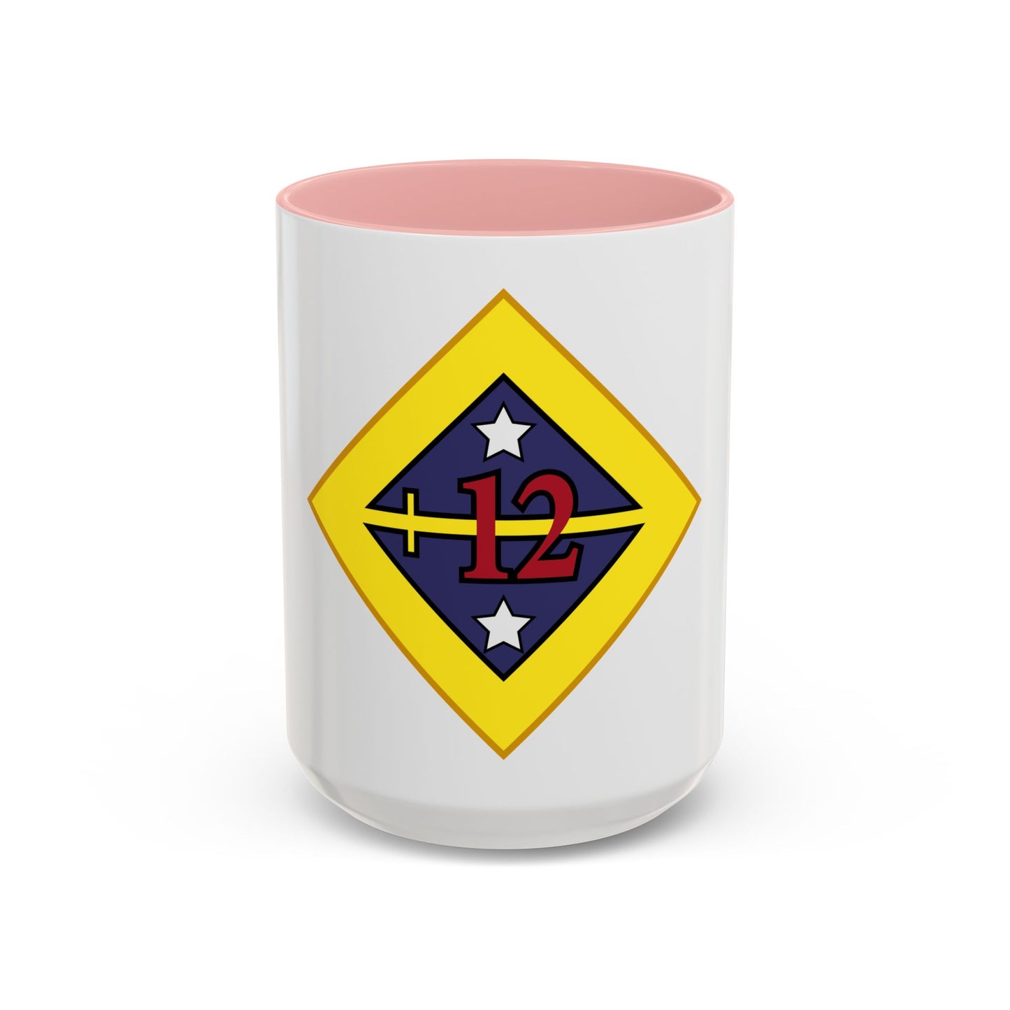 12th US division Insignia (U.S. Army) Accent Coffee Mug