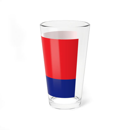 Flag of the Peoples Police of the Peoples Republic of China (China) Pint Glass 16oz