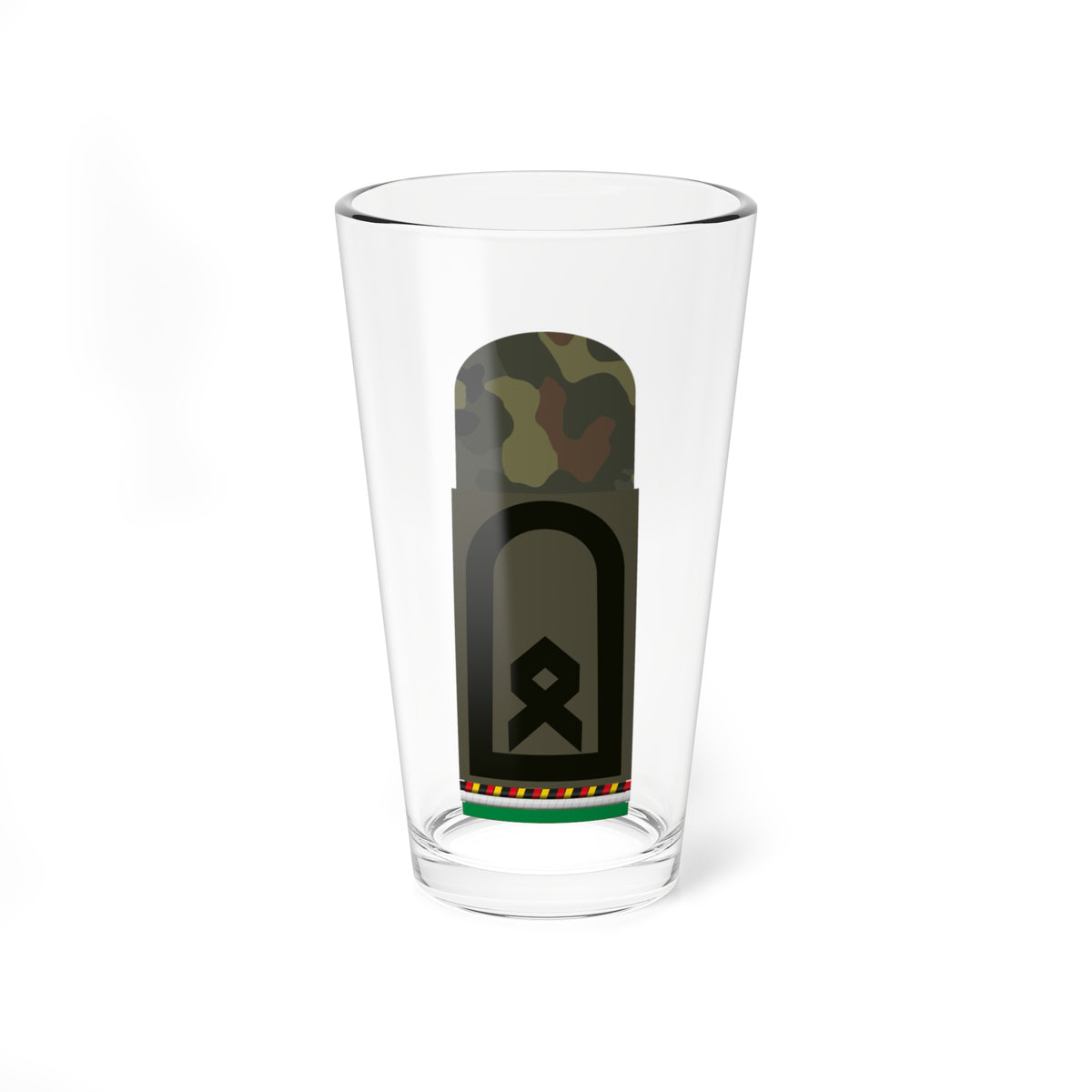 HA OS5 33a Oberfähnrich d.R. PzGren (Germany) (Military Rank) Pint Glass 16oz