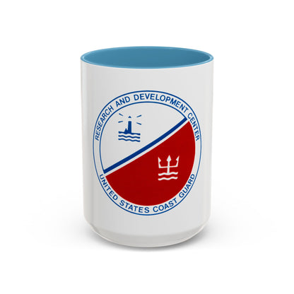 USCG Research And Development Center (U.S. Coast Guard) Accent Coffee Mug