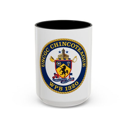 USCGC Chincoteague WPB 1320 (U.S. Coast Guard) Accent Coffee Mug