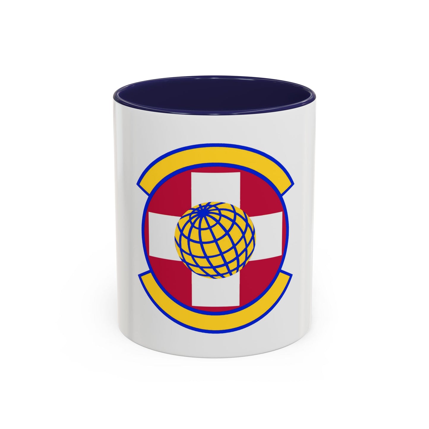 49 Healthcare Operations Squadron AETC (U.S. Air Force) Accent Coffee Mug