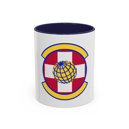 49 Healthcare Operations Squadron AETC (U.S. Air Force) Accent Coffee Mug