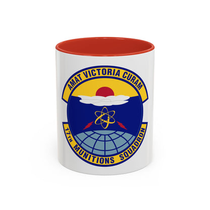 17th Munitions Squadron (U.S. Air Force) Accent Coffee Mug
