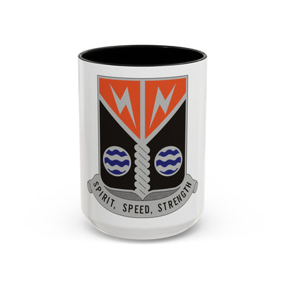 58 Signal Battalion (U.S. Army) Accent Coffee Mug